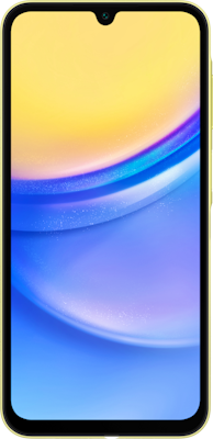 Samsung Galaxy A15 Yellow